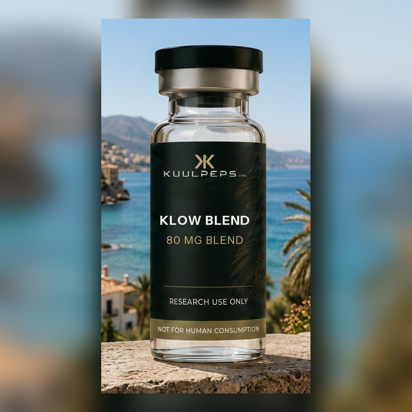 KLOW Blend 10 mg + 10 mg + 50 mg + 10 mg research vial from KUULPEPS.com