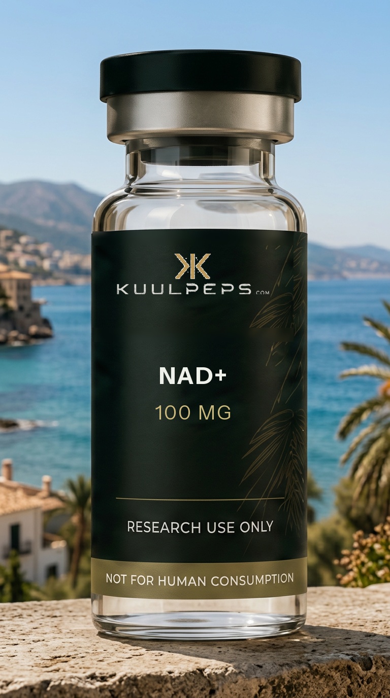 NAD+ 100 mg research vial