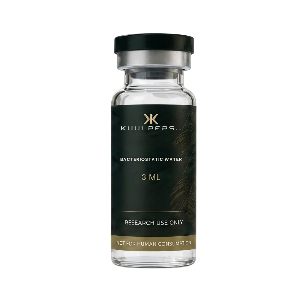 Bacteriostatic Water 3 ml research vial