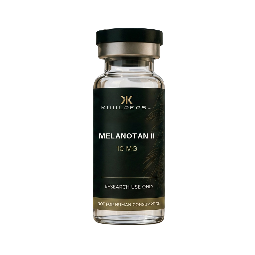 Melanotan II 10 mg research vial