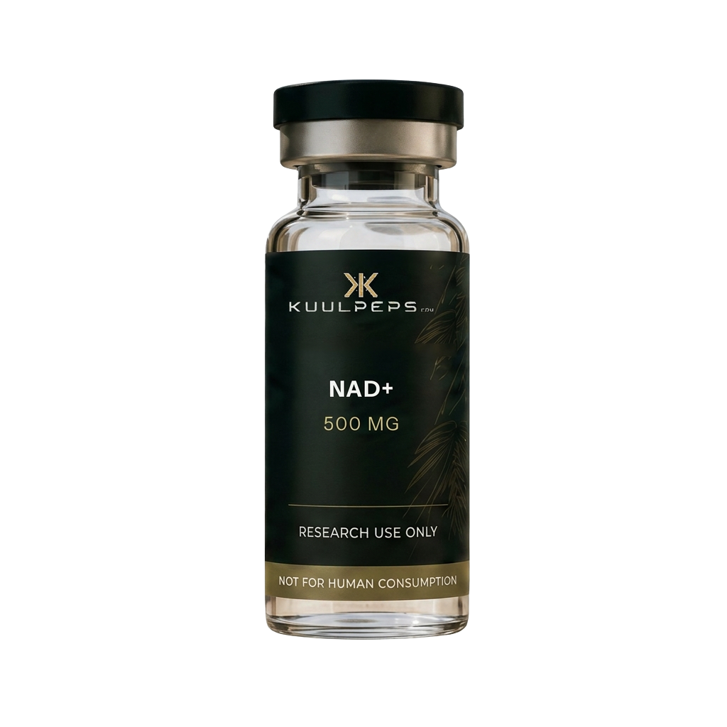 NAD+ 500 mg research vial